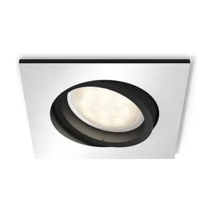 Supergod pris | HUE OUTLET - Philips Hue Milliskin Firkantet - Alu uden Dimmer Switch