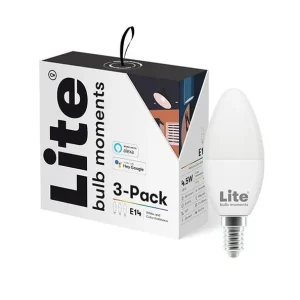 Sidste chance | SOMMER OUTLET - E14 - Lite Bulb Moments - White & Color Ambiance - 3-pak