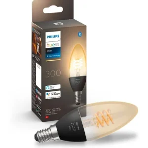 E14 - Philips Hue White LED Filament Candle | Klar til afsendelse
