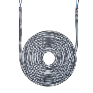 Halo Design - Stofledning - Sort/hvid - Kun kort tid