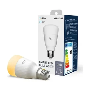 Bedste pris - SOMMER OUTLET - E27 - Yeelight LED Smart bulb W3 (White)