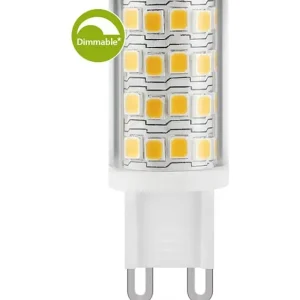 Køb direkte | SOMMER OUTLET - G9 - E3Light - 4,5W - CRI 90 - Klar - Dæmpbar