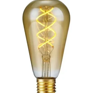 E27 - SPL FleX Double Helix - Amber - 320lm - 2000K - CRI 90 - Dæmpbar | Sidste mulighed