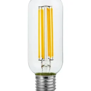 E27 - SPL Tubular Deco - Klar - 600lm - 2500K - CRI 93 - Dæmpbar | Ekspreslevering