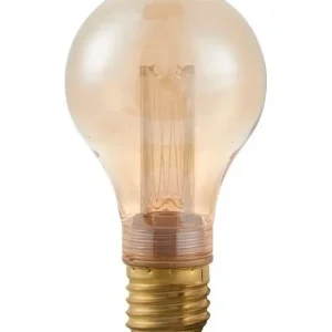 E27 - SPL Vintage GLS - Amber - 65lm - 1800K - CRI 82 - Dæmpbar | Sidste chance