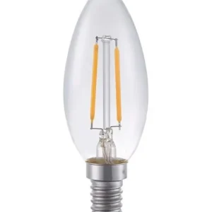 E14 - SPL Candle - Klar - 150lm - 2500K - CRI 93 - Dæmpbar - Populær