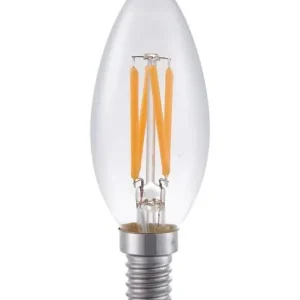 E14 - SPL Candle - Klar - 320lm - 2500K - CRI 93 - Dæmpbar - Topprodukt