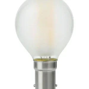 Ba15d - SPL Ball Ba15d - Frosted - 360lm - 2500K - CRI 90 - Dæmpbar - Dagens tilbud