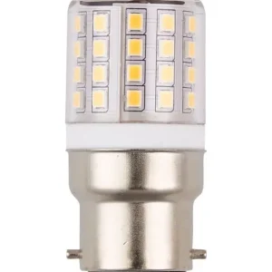 Outlet | Ba22d - SPL Tubular 24V - Klar - 550lm - 3000K - CRI 82
