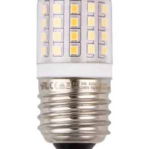 Tryg betaling - SOMMER OUTLET - E27 - SPL Tubular VR 100-240V - Klar - 550lm - 3000K - CRI 82