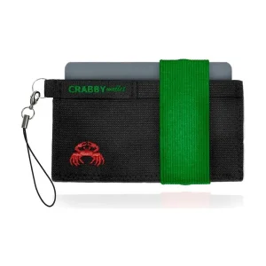SOMMER OUTLET - Crabby Wallet - V2 Elastikpung - Grøn - Prisnedsættelse
