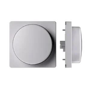 Front til ZigBee dreje lysdæmper - Lys grå - Spar ekstra