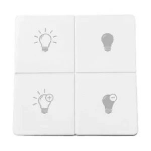 Leveres hurtigt - Lightbee Zigbee tangent med pærer symboler