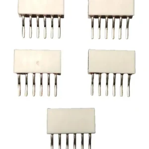 Kabel til LightStrip V4 - Pinheader til lodning - Hvid - 5 stk - Tilbudspris