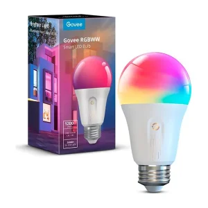 Govee - Wi-Fi Color RGBWW Smart LED pære - E27 - Fabrikspris