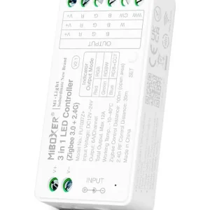 Tilgængelig nu | Miboxer/Milight - RGB+CCT zigbee + 2,4g controller - 12-24V