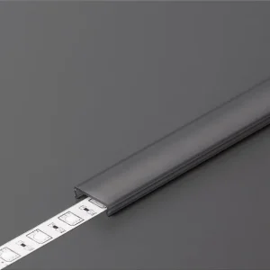 Cover til LED Profil - C - Click - 2m - Sort - Særpris