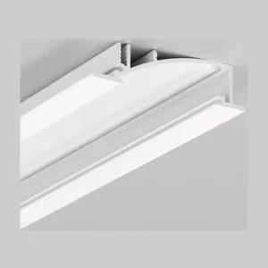 Ekspreslevering - LED Profil FLAT8 - 4m - Hvid