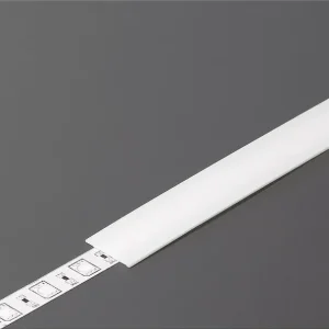 Cover til LED Profil - A1 - Slide - 1m - Opal - Høj kvalitet