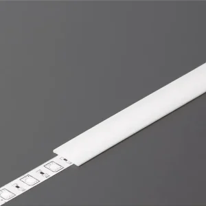 Tryg betaling | Cover til LED Profil - J - Slide - 1m - Opal