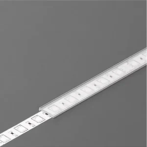 Cover til LED Profil - C2 - Click - 2m - Transparent - Kundernes favorit