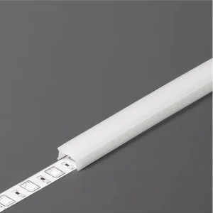Cover til LED Profil - C4 - Click - 4.1m - Opal | Kun få tilbage