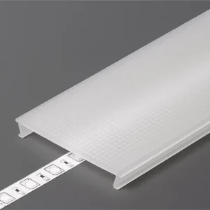 Cover til LED Profil - C10 - Click - 1m - Opal - Leveres hurtigt