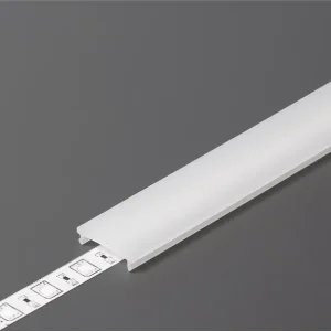 Cover til LED Profil - F - Click - 3m - Opal - Prisnedsættelse