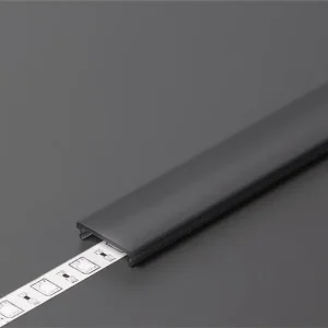 Cover til LED Profil - F - Click - 3m - Sort - Køb direkte