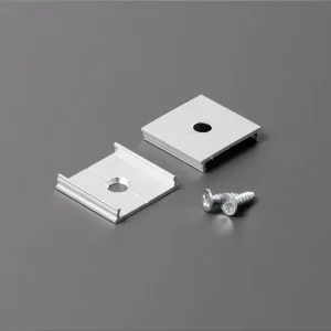 Beslag til LED Profil - Model T - Alu - 20 stk | Premium