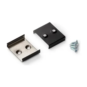 Bestil direkte | Beslag til LED Profil - Model W - Sort - 20 stk