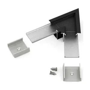 Vinkel til LED Profil LINEA-IN20 - 60° - Sort - Dagens tilbud