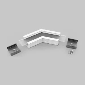 Vinkel til LED Profil LINEA-IN20 - 135° - Hvid - Sidste chance