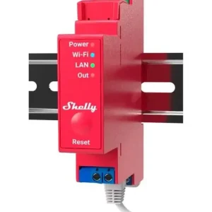 Shelly - Pro 1Pm - Wi-Fi Relæ Med Effektmåling (230VAC) - Nedsat pris
