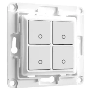 Shelly - Wall Switch 4 - Hvid - Direkte fra fabrikken