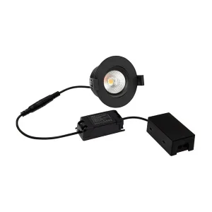 HiluX D3 Tilt360 - Full Spectrum LED Indbygningsspot - Ra97 - 2700K - Sort - Bedst sælgende