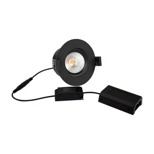Spar ekstra - HiluX D8 Tilt360 - Full Spectrum LED Indbygningsspot - Ra97 - 3000K - Sort