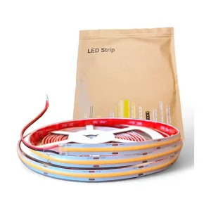 Særtilbud | HiluX HighLumen COB LED Strips - 24V - 15W/m - 1200lm/m - 2700K - CRI95+ - 5m - IP65
