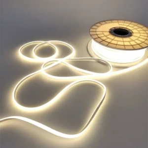 Udsalg | HiluX HighPower COB LED Strips - 230V - 13W/m - 845lm/m - 3000K - CRI95+ - 50m - IP67