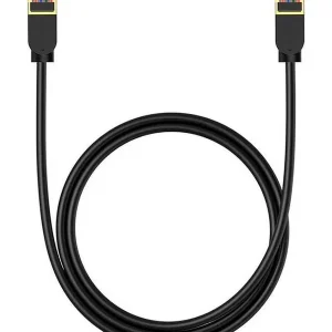 God pris | SOMMER OUTLET - Baseus - Cat 7 Gigabit Ethernet RJ45 Cable 1m black