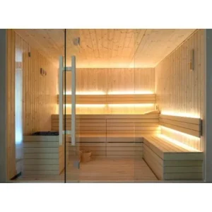 Topprodukt - LEDlife - Sauna LED strimmel - 5m - 8W/m - 2600K - IP68 - 24V