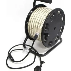 Stærkt tilbud | LEDlife - Arbejdslys - 25m LED strip på tromle - 10W/m - IP67 - 230V