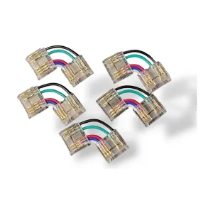 Hjørne SmartClip til 12mm RGBW COB LED Bånd - 5-pak - Populært produkt