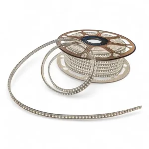 Hurtig afsendelse | HiluX HighPower SMD LED Strip - 230V - 15W/m - 1200lm/m - 2800K - CRI98 - 50m - IP67
