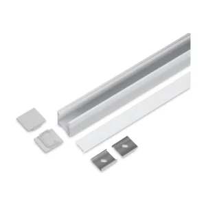 Aluminiumsprofil - Model L - 20mm LED strip - Alu | Outlet