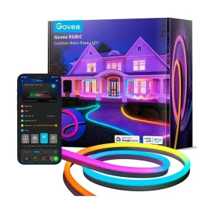 Godt tilbud - Govee - RGBIC Outdoor Neon Strip Lights - 10 Meter