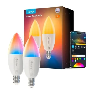 Topprodukt - Govee - RGBWW Smart LED Bulb E14 - 2-pak