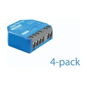 Shelly 1 Gen4 4-pack - Ny på lager