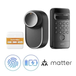 SwitchBot Lock Ultra Bundle incl Hub Mini Matter and Keypad Vision | Køb nu