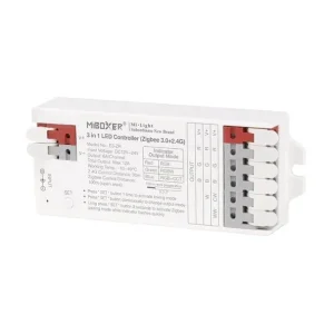 Miboxer - LED Controller - 3-in-1 - RGB-CCT - DC12/24V - Zigbee 3.0 - Bestil i dag